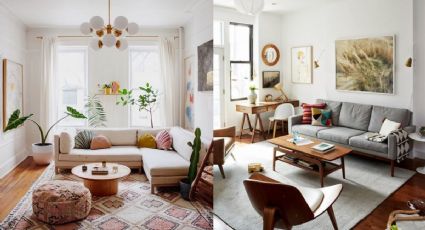 Decoración de interiores: 5 salas modernas para apartamentos pequeños