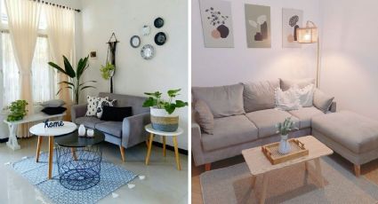 Salas modernas pequeñas: 6 ideas para que la tuya se vea bonita y elegante