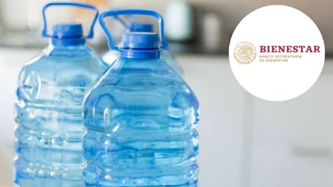 ¿En dónde comprar garrafones de agua potable en 5 pesos con Bienestar?