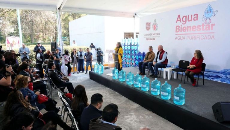 ¿Dónde venden los garrafones de agua potable en 5 pesos del bienestar?