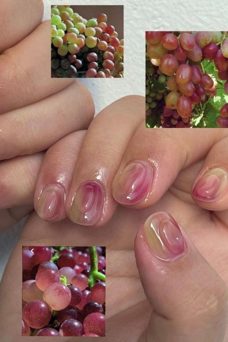 ¿Cómo hacerte unas grape nails en casa?