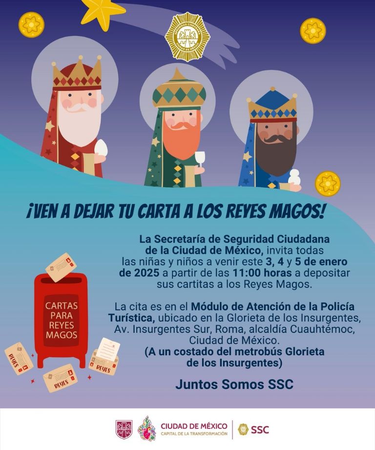 ¿Dónde se encuentra el modulo para dar la carta a los Reyes Magos?