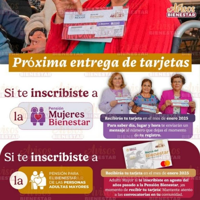 Lista de documentos a llevar para recoger la nueva tarjeta de mujeres con bienestar