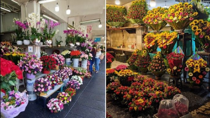 Mercados de flores para comprar el 14 de febrero a buen precio