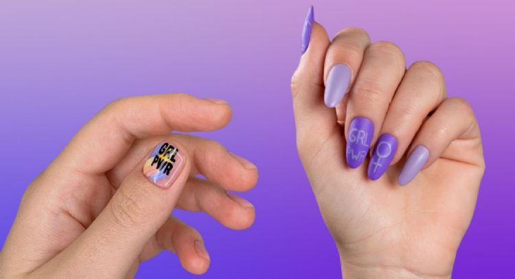 Uñas para el 8 de marzo: diseños con significado diferente para empoderarte