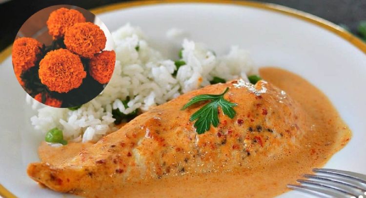 La receta de pollo en salsa de cempasúchil que debes probar ya