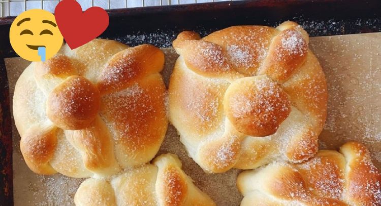 Después de probar esta receta de pan de muerto SIN horno no querrás comerlo de otra manera