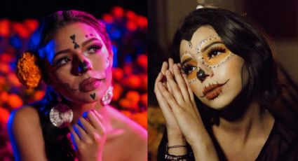 Ángela Aguilar lleva el mejor maquillaje de Catrina para Día de Muertos | Tutorial