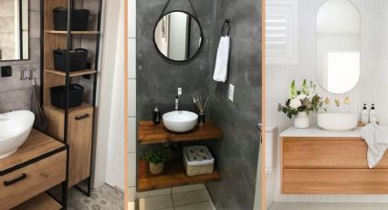 5 ideas para acomodar un mueble de baño pequeño