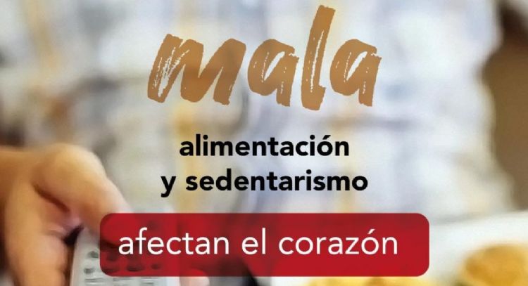 Mala alimentación y sedentarismo también afectan el corazón