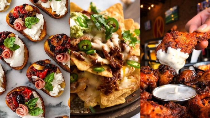 3 recetas de botanas para ver los partidos del Mundial 2022 con tus amigos