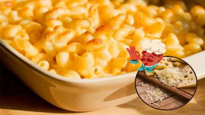 Prepara esta sencilla receta de macarrones con queso deliciosa y barata