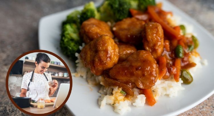 Disfruta esta deliciosa receta navideña de pollo a la naranja fácil y rápida
