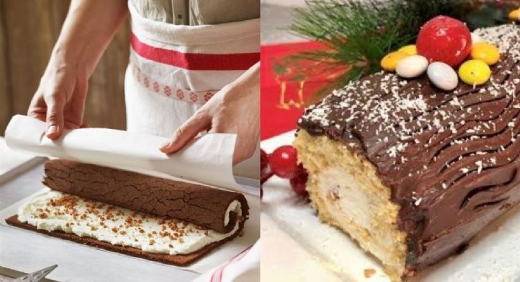Haz un rico Tronco de Navidad, el mejor pan de chocolate SIN horno | RECETA