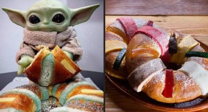 El mejor lugar para compra la deliciosa Rosca de Reyes de Baby Yoda en CDMX	