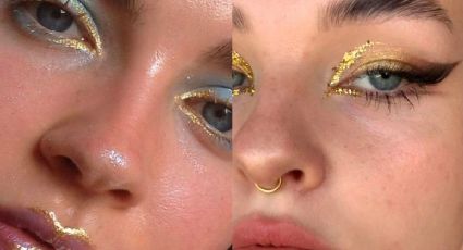 5 delineados con glitter dorado para ser la más hermosa en tu fiesta de Año Nuevo 2023