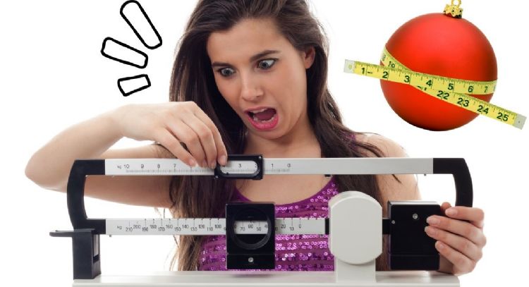 ¿Cuántos kilos sube la gente en Navidad?