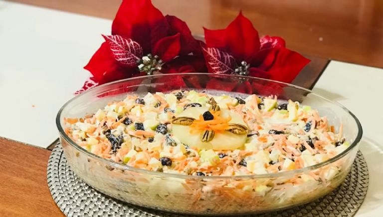 Receta de ensalada de manzana con zanahoria