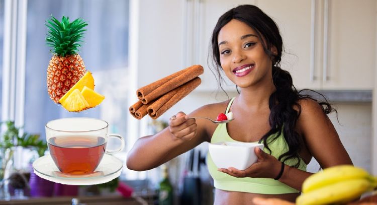 Pierde peso y reduce el colesterol con este té de piña con canela