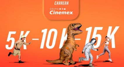 Carrera Cinemex: dónde, cuándo y cómo registrarse para recorrer la magia del cine
