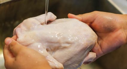 Esta es la razón por la que no se debe lavar el pollo antes de cocinarlo