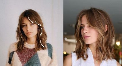 Curtain bangs, el corte de cabello con fleco cortina que realza tus ojos