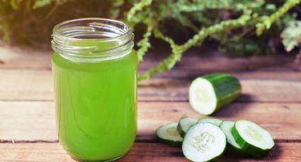 Fortalece tus músculos con este delicioso jugo de pepino | RECETA