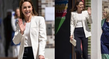 Kate Middleton lleva el blazer de Zara que combinará con todos tus outfits