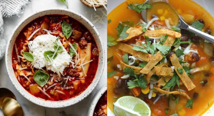 ¿Sin ideas para comer? Disfruta una rica sopa de tortilla con esta receta fácil