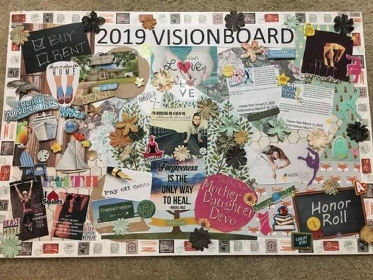 ideas para hacer tu vision board