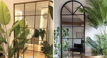 Ideas de espejos que parecen ventanas perfectas para la sala o la cocina