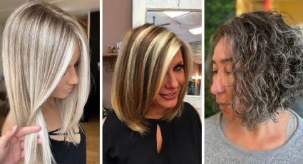 Los mejores tipos de luces y mechas para ocultar las canas