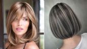 3 estilos de mechas beige en cabello corto y oscuro que debes usar