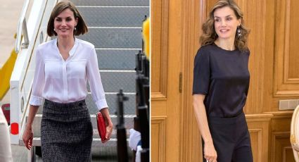 La reina Letizia enseña a combinar las Converse blancas para elevar un look básico