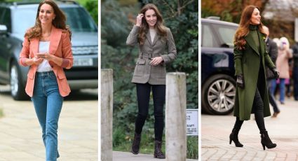 Así combina Kate Middleton skinny jeans y botines para lucir cómoda, pero elegante
