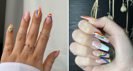 5 diseños de uñas para ir a la marcha LGBT 2023 en la CDMX