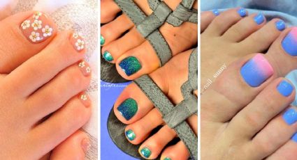 7 diseños de uñas con gelish para lucir unos pies más bonitos