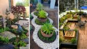 7 ideas para decorar un jardín sin pasto