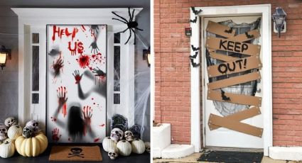 Estas son las ideas más ingeniosas para decorar una puerta de Halloween