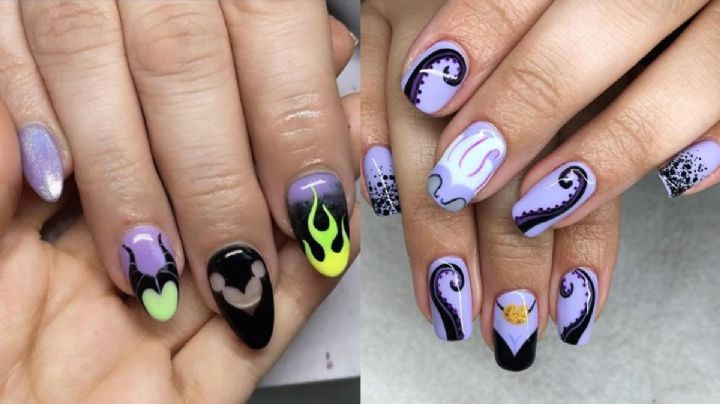 Uñas de Halloween 2024: diseños de manicura inspirada en las villanas de Disney