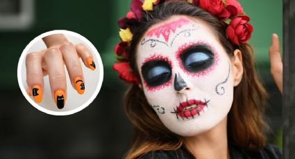 Uñas de Día de Muertos: manicura con gatitos fantasmas para elevar tu look