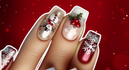 Uñas de Navidad 2024: ideas de manicura que marcarán la temporada de invierno