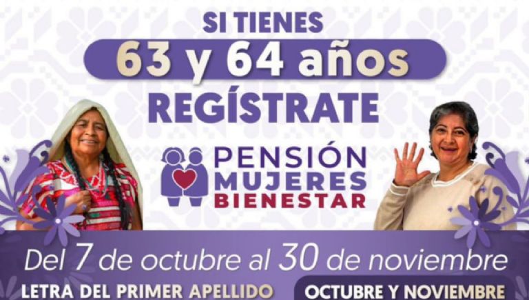 Cómo hacer el registro a la Pensión Bienestar para Mujeres de 60 a 64 años