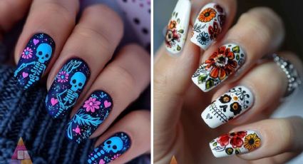 Uñas de Día de Muertos: los diseños más espeluznantes y poco comunes