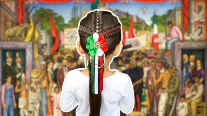 Peinados para niñas de la Revolución Mexicana: 4 ideas con trenzas para peinarlas de Adelitas