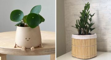 7 decoraciones para macetas fáciles y sencillas con las que tus plantas se verán elegantes