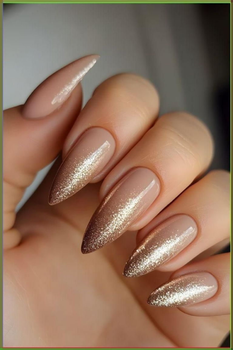 Uñas elegantes para navidad