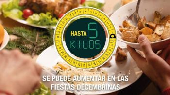 En las fiestas decembrinas se puede aumentar hasta 5 kg de peso