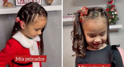 Peinados de Navidad para niñas: 5 ideas bonitas para este 24 de diciembre