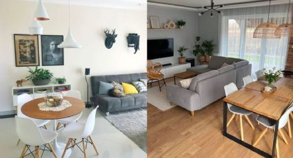 Casa de Infonavit: ¿cómo decorar una sala comedor?